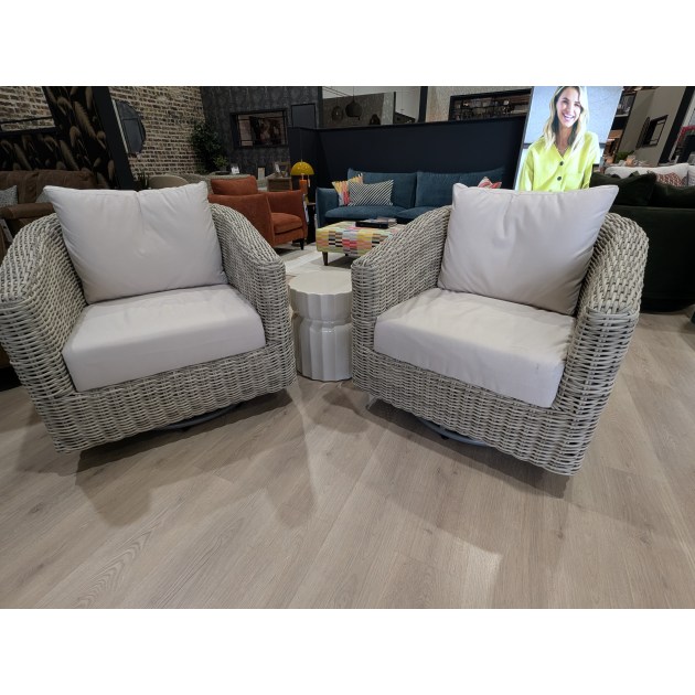 Ragusa Swivel Chairs x2 Ragusa Swivel Chairs x2