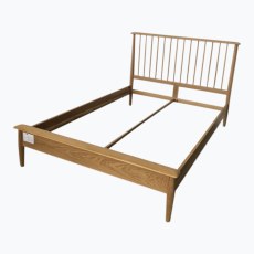 Malin Bedroom Double Oak Low Foot Bed Frame Malin Bedroom Double Oak Low Foot Bed Frame