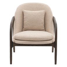 Alegra Mid-Century Modern Armchair - Taupe Alegra Mid-Century Modern Armchair - Taupe
