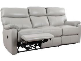 Scott 3 seater leather power recliner sofa available at Lee Longlands
