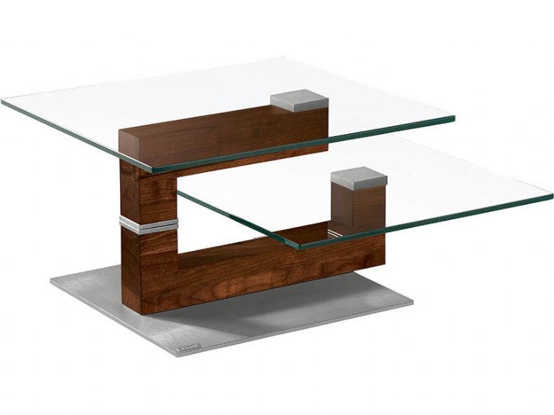 Venjakob Two Tier Glass Coffee Table