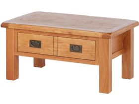 Fairfax Oak Coffee Table with Drawer