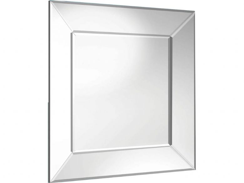Angle Framed Square Mirror