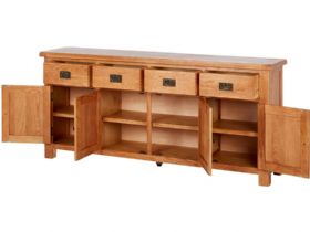 Extra Large Sideboard Open