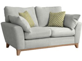 Ercol Novara Medium Fabric Sofa With Pale Oak Feet