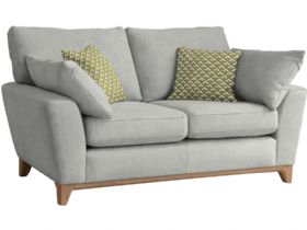 Ercol Novara Large Fabric Sofa With Pale Oak Feet