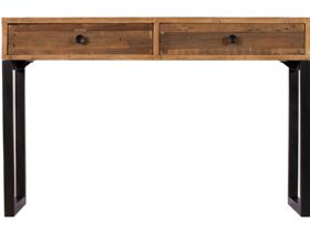 Halsey Reclaimed 2 Drawer Console Table