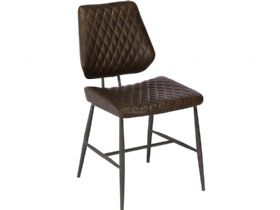 Massa Dark Brown Dining Chair available at Lee Longlands