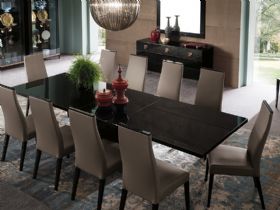 Exclua Large Extending Dining Table with Chairs