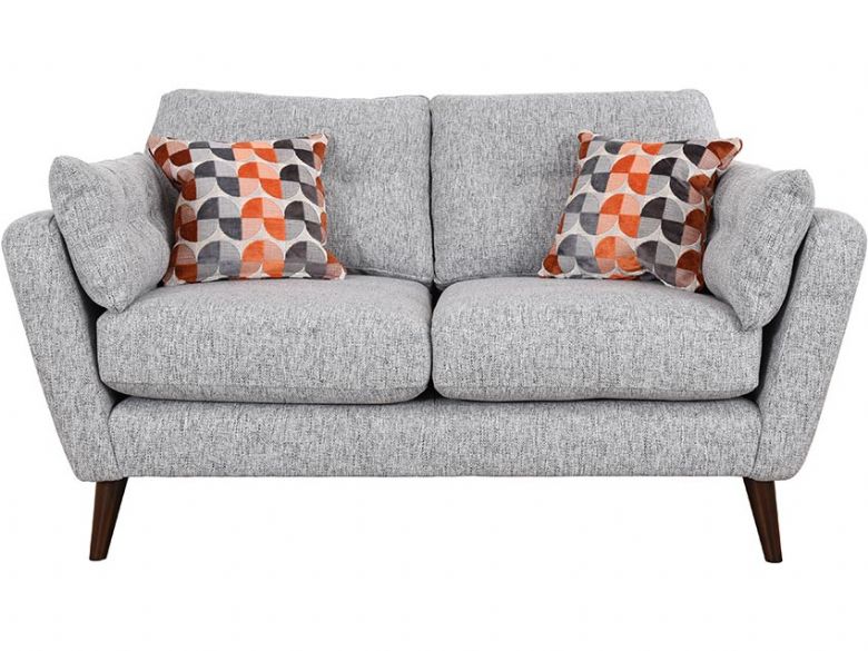 Lottie grey small contemporary sofa available at Lee Longlands