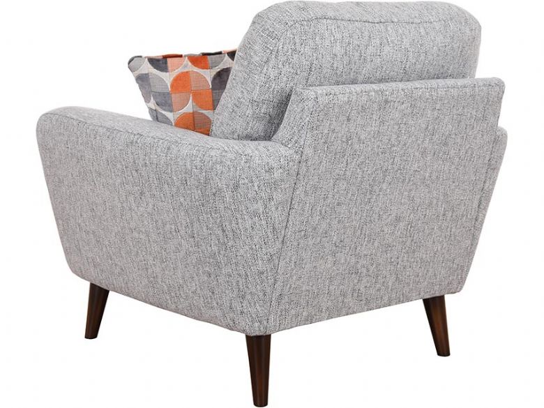 Lottie modern grey armchair  interest free credit available