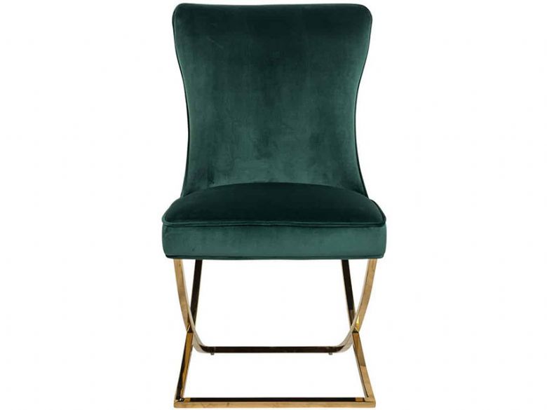 Fitzrovia Green Chair Front