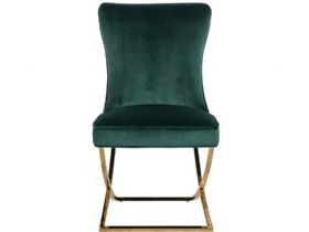 Fitzrovia Green Chair Front
