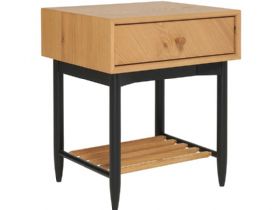 Ercol Monza Bedside Cabinet with 1 Drawer