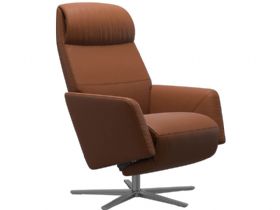 Stressless Scott heating and massage recliner chair available at Lee Longlands
