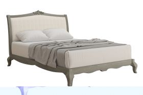 Camille classic style solid Oak super king bed available at Lee Longlands
