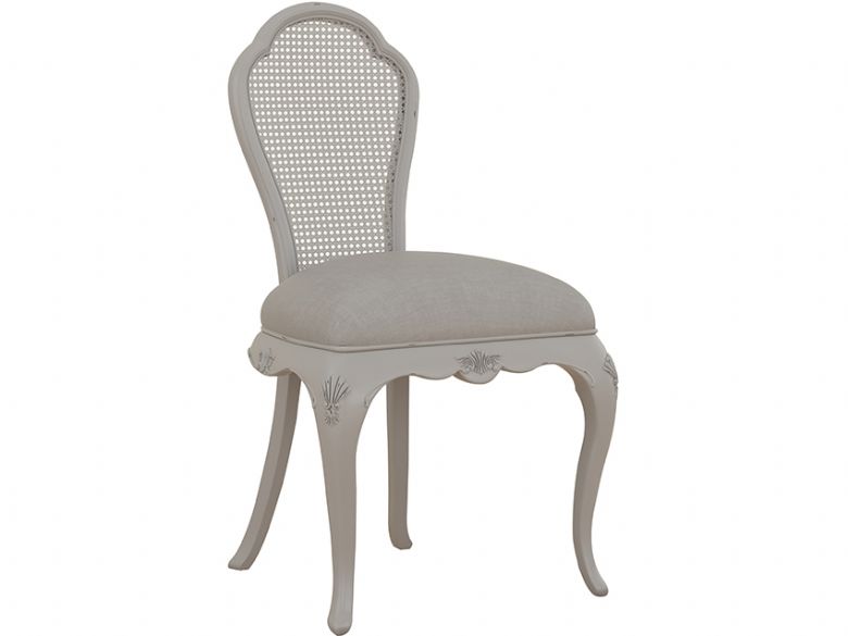 Etienne French style painted grey chair available at Lee Longlands