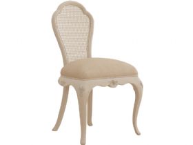 Ivory off white french style bedroom chair available at Lee Longlands