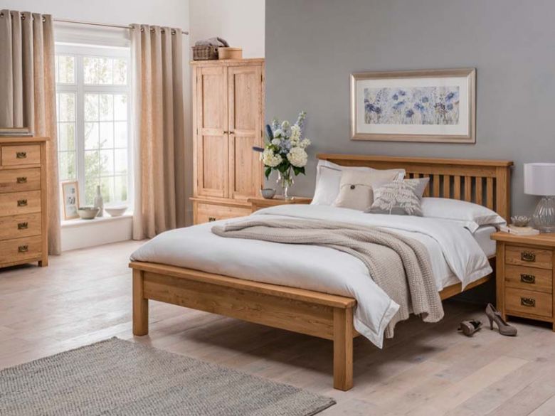 Hemingford Bedroom double Low End Bed available at Lee Longlands