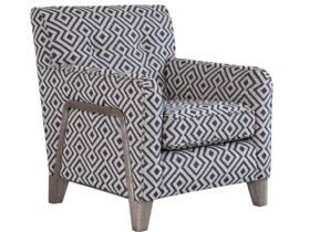 Anora fabric hugo accent chair available at Lee Longlands