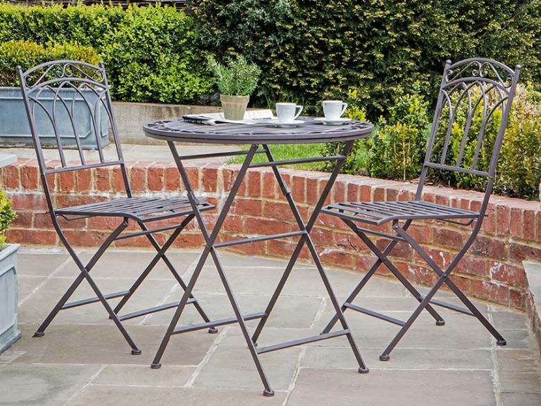Buxton Bistro Set in Ember available at Lee Longlands