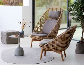 Cane-line Hive aluminium wicker look chair range available at Lee Longlands