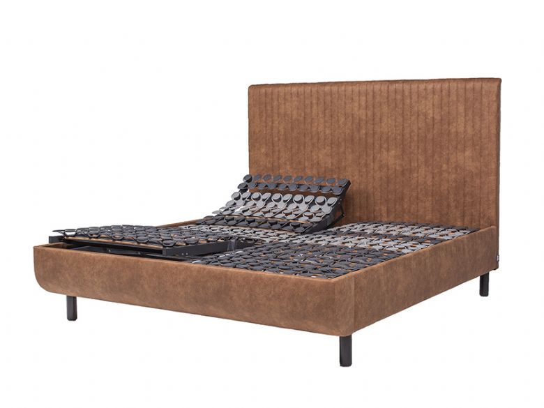 tempur Arc 6'0 Super King Adjustable Disc Bed with Vertical Headboard