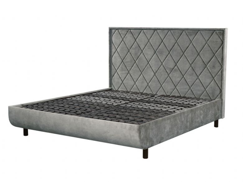 Tempur Arc King Ottoman Bed with Quilted Headboard