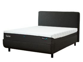 Tempur Arc 5'0 King Bed Frame with Form Headboard