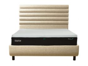 Tempur Arc King Bed Frame with Vectra Headboard 2