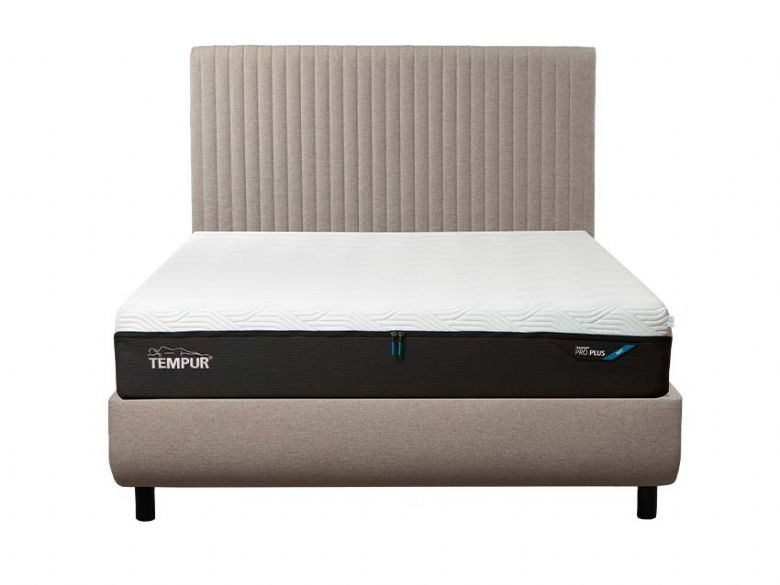 Tempur Arc King Bed Frame with Vertical Headboard 1