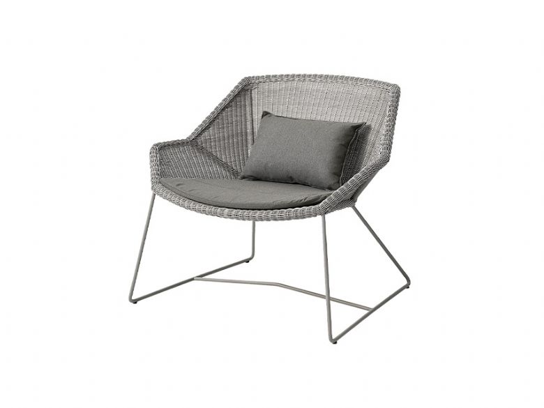 Breeze Lounge Chair Taupe Natte