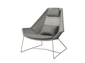 Breeze Highback Chair Taupe Natte