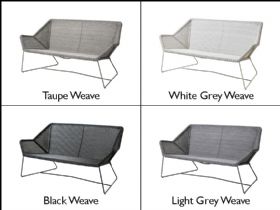 Breeze 2 Seater Sofa Weaves Option