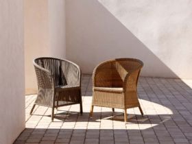 Derby Natural Chair and Back Cushion Lifestyle 2