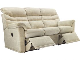 G Plan Malvern Soft Cover 3 Seater Double Recliner Sofa