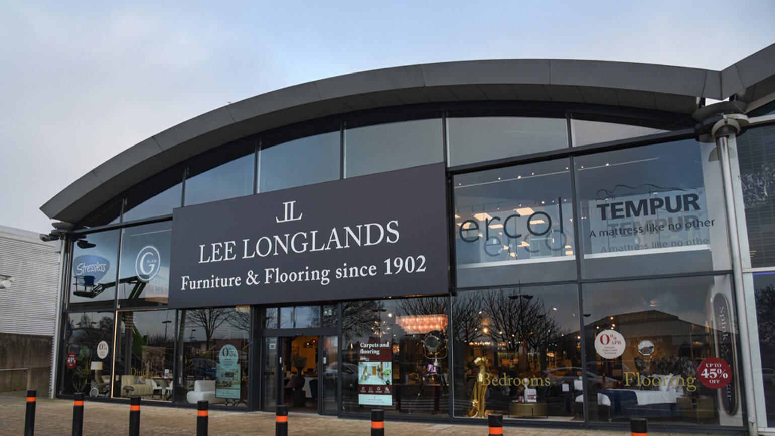 Lee Longlands Bristol Showroom Front Door