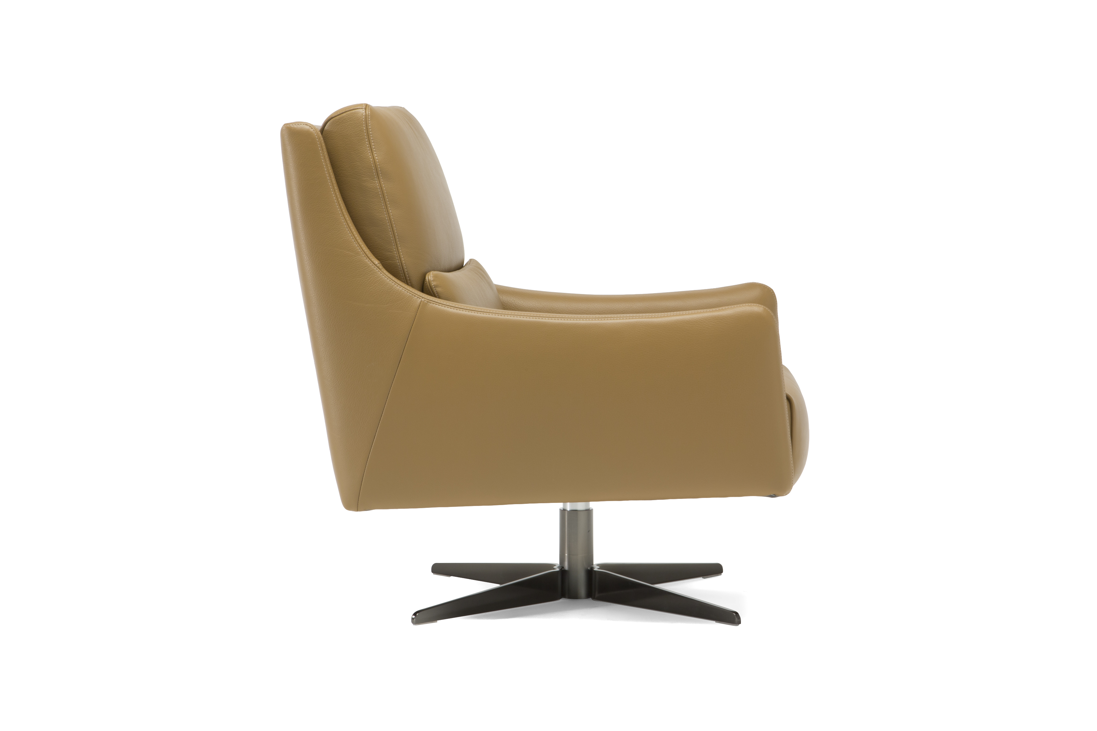 Natuzzi Editions Gloria Swivel Chair - Lee Longlands