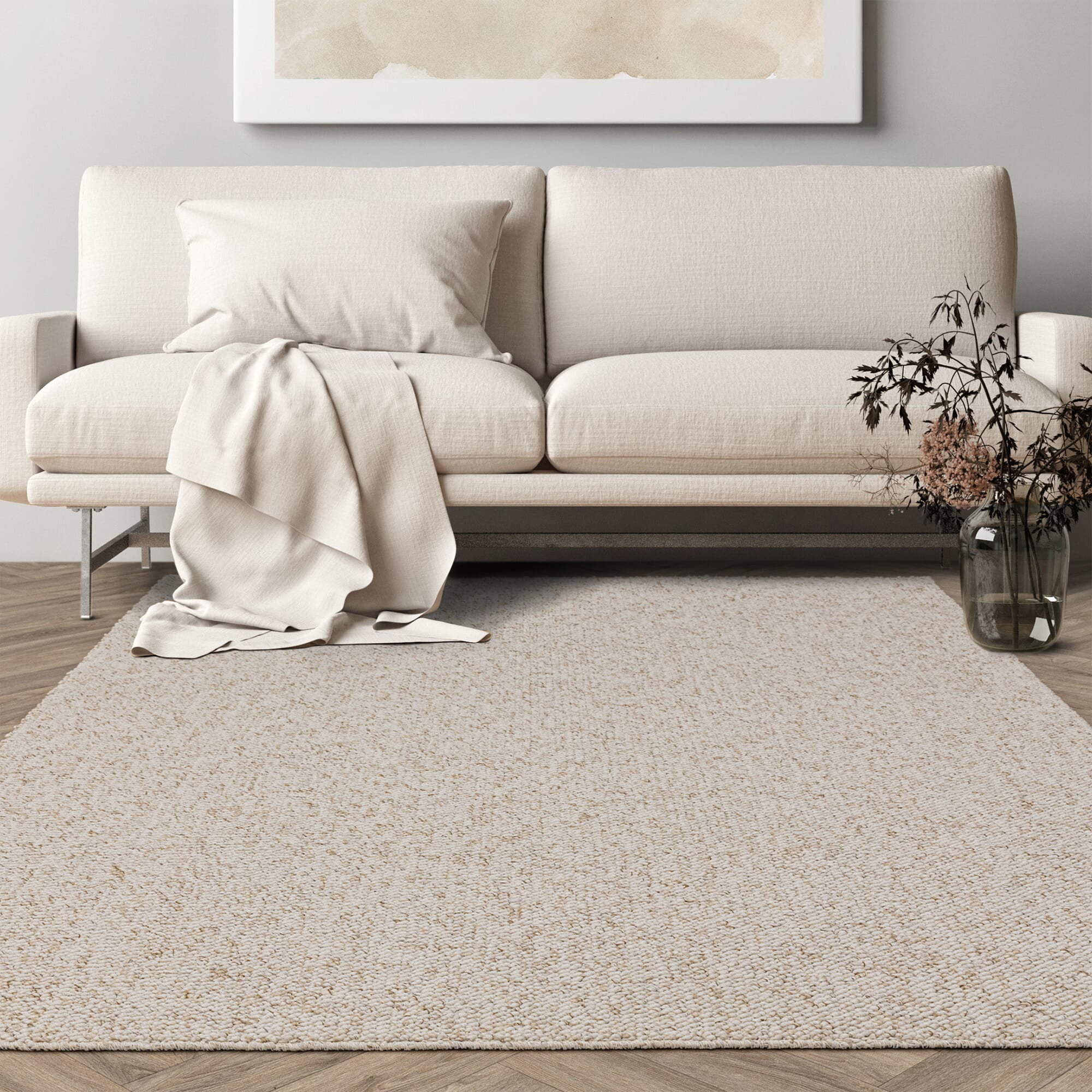 Boden Rug 120 x 170cm – Hand-Woven Wool & Cotton Rug | Lee Longlands