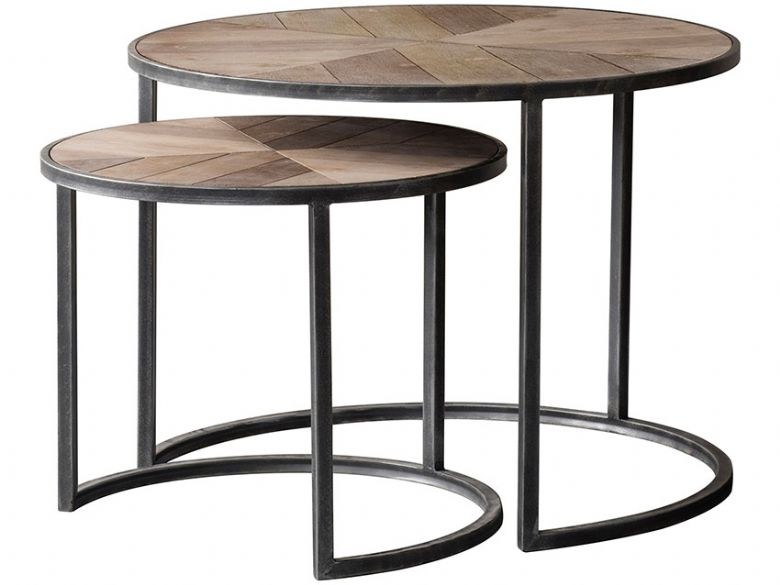 Douglas Nest of 2 Coffee Tables - Lee Longlands