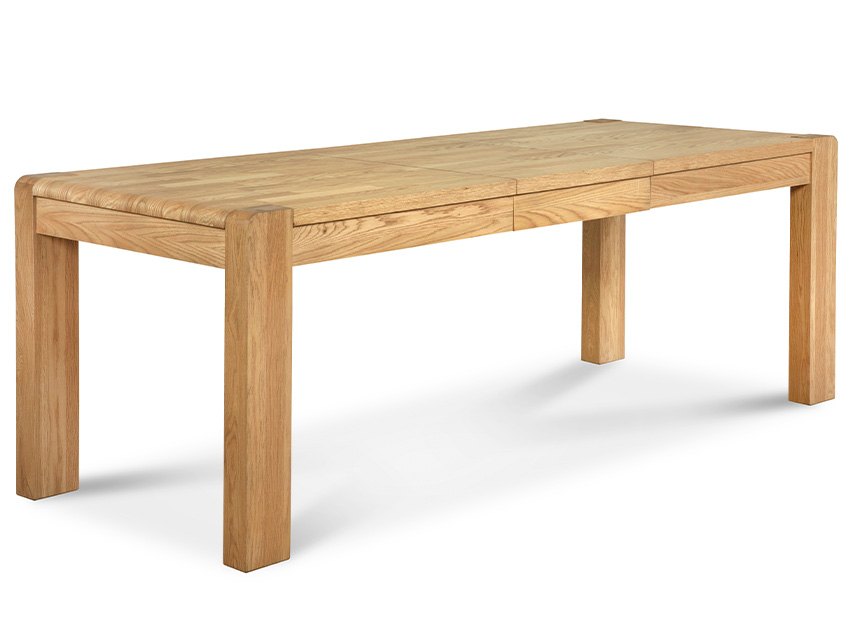 Nordic 1.6m Extending Dining Table | Solid Oak | Lee Longlands