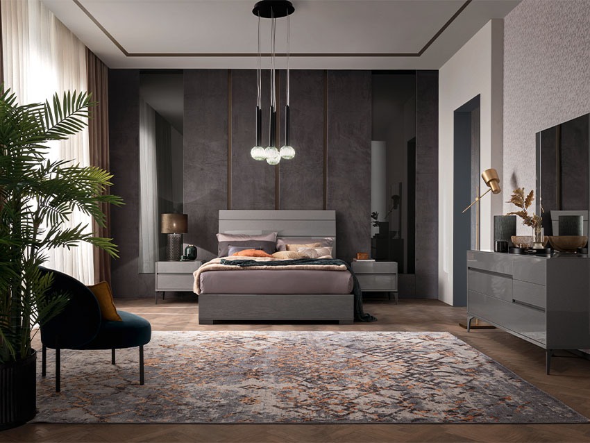 Gray Bedroom King Size Bed Frame Lee Longlands