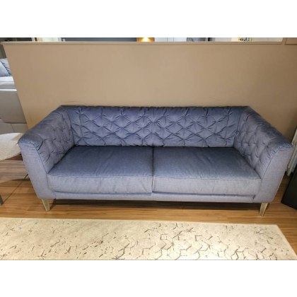 Natuzzi Editions Piacere 3 Seater Sofa with Square & Rectangular Scatters