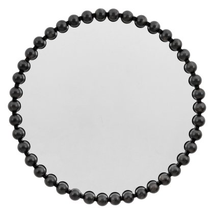 Ceretti Round Mirror Black Ceretti Round Mirror Black