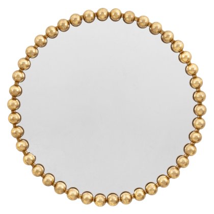 Ceretti Round Mirror Gold Ceretti Round Mirror Gold