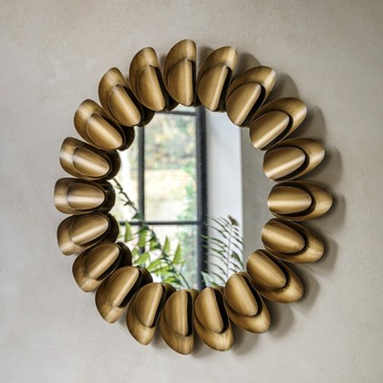 Gallery Direct Cranfield Round Mirror Gallery Direct Cranfield Round Mirror