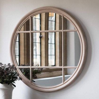 Eccleston Round Mirror Clay Eccleston Round Mirror Clay