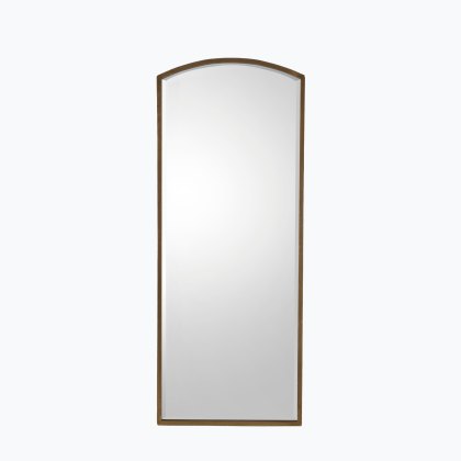 Higgins Arch Antique Mirror | Gold