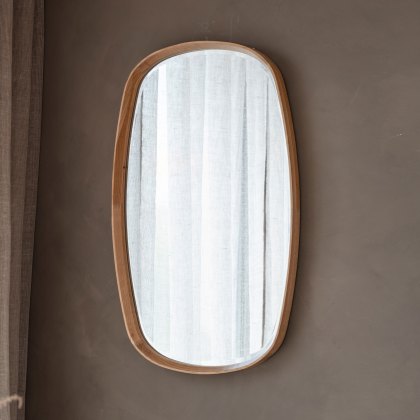 Keaton Mirror in Oak