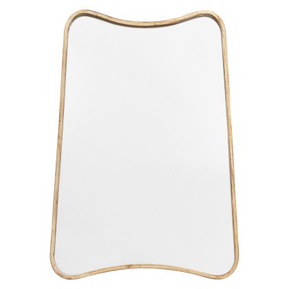 Kurva Rectangle Mirror Gold Kurva Rectangle Mirror Gold